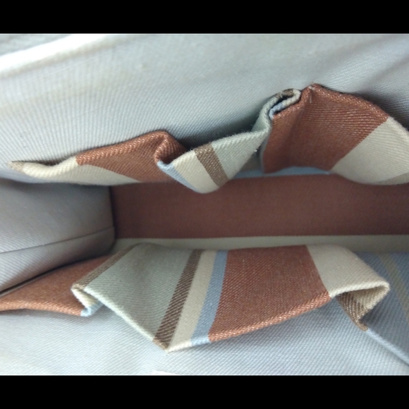 Vintage Toby Weston Striped Bag - Picture 6 of 8